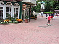 More stone pavement at Kennywood Park