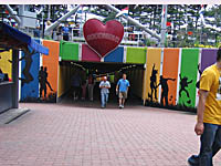 Paved with stone - Kennywood Park Entrance