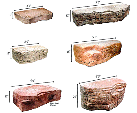 Unique Natural Wall Stone