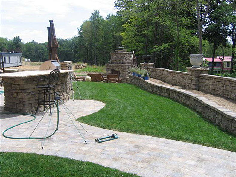 Oakmont Patio construction